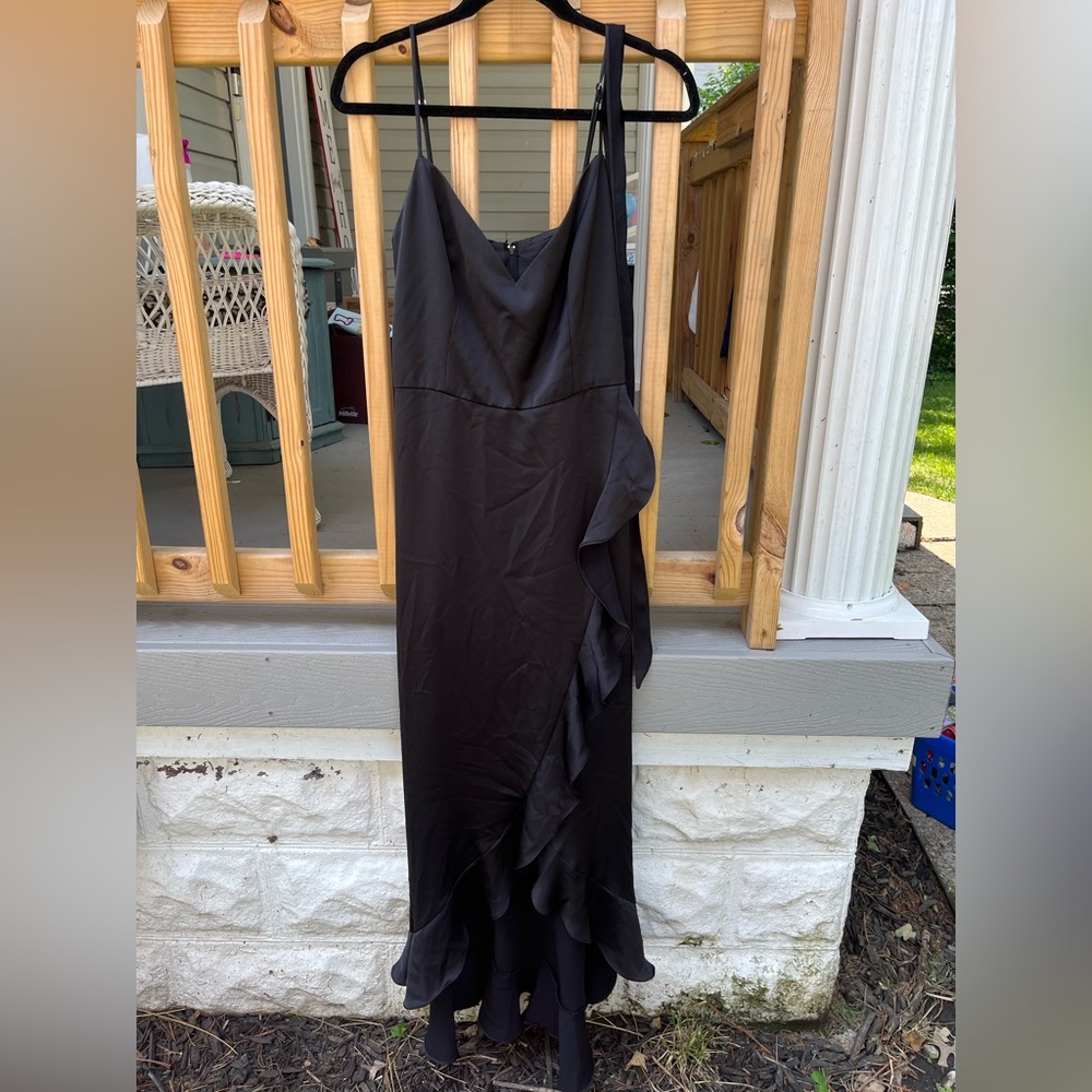 Black Bridesmaid Dress